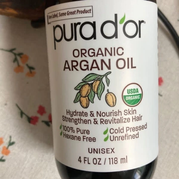 Olej arganowy organiczny przeciw wypadaniu i do aktywacji wzrostu włosów, Pura D’or