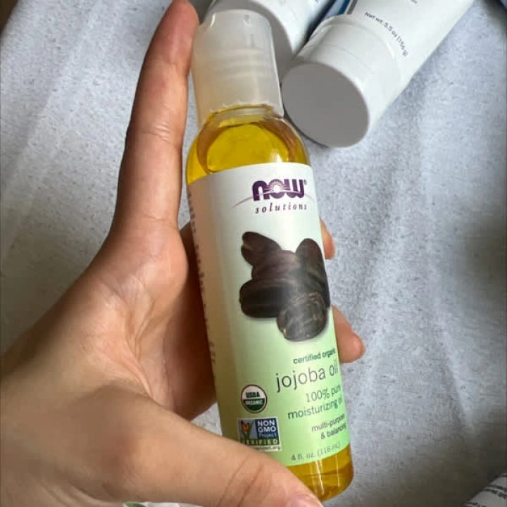 Olej jojoba organiczny do aktywacji wzrostu włosów i pielęgnacji skóry, NOW Foods