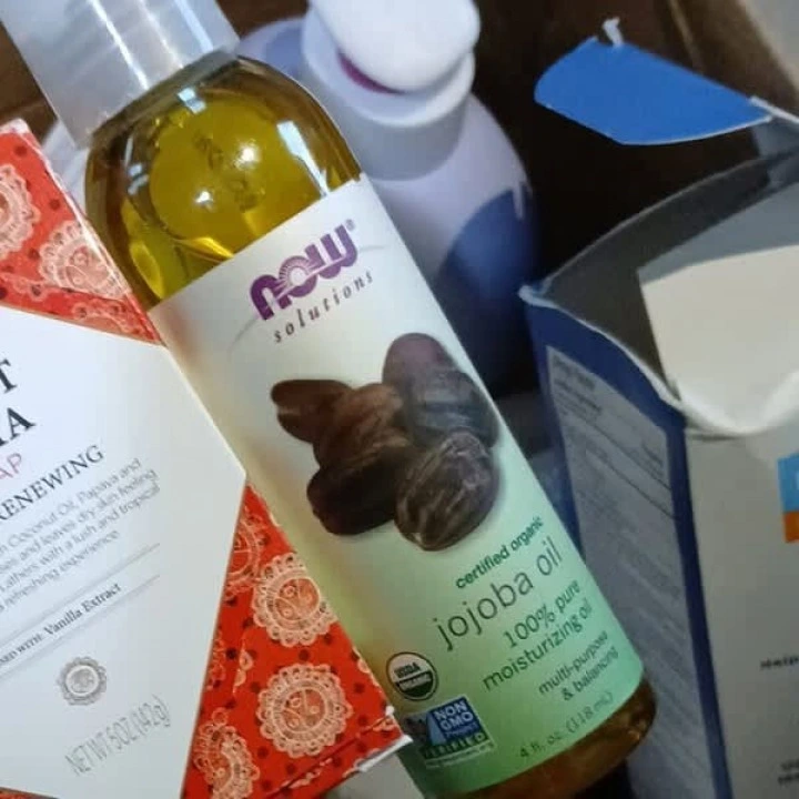 Масло жожоба органическое для активации роста волос и ухода за кожей, NOW Foods