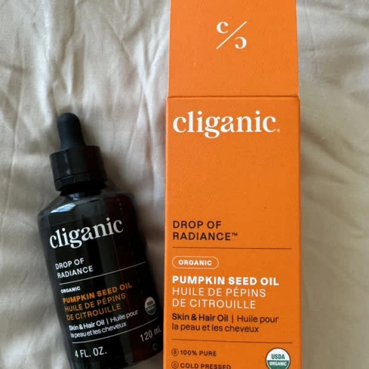 Organiczny olej z nasion dyni przy łysieniu androgenowym (AGA), Cliganic