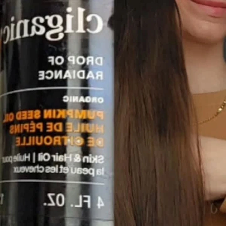 Масло семян тыквы органическое при андрогенной алопеции (АГА), Cliganic