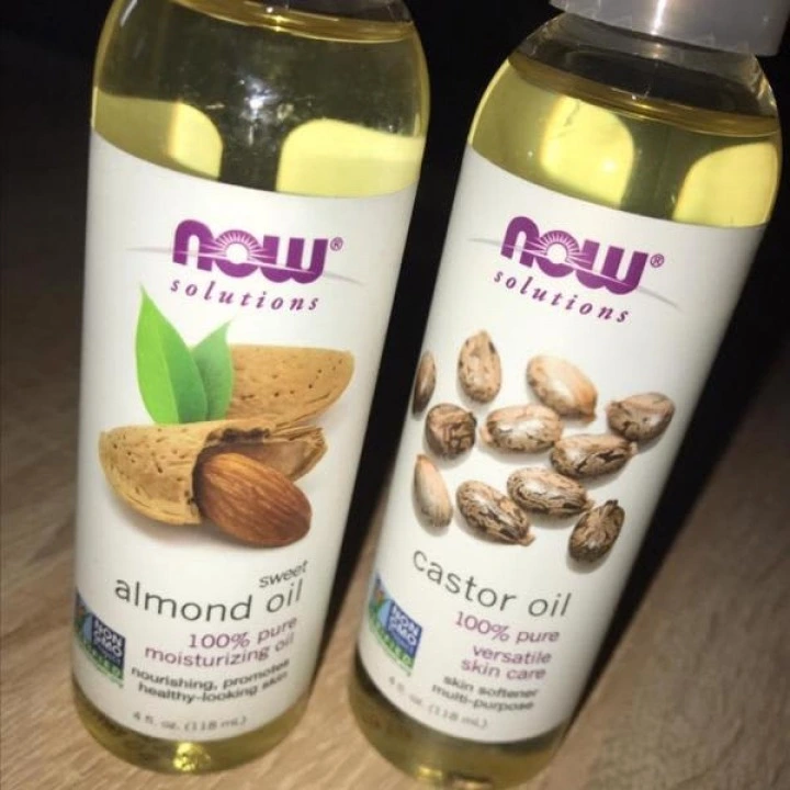 Olej rycynowy do odżywiania i stymulacji wzrostu włosów, NOW Foods