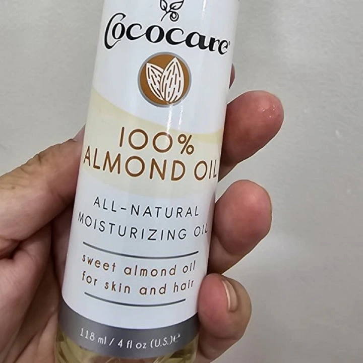 Масло сладкого миндаля для увлажнения и смягчения волос и кожи, Cococare