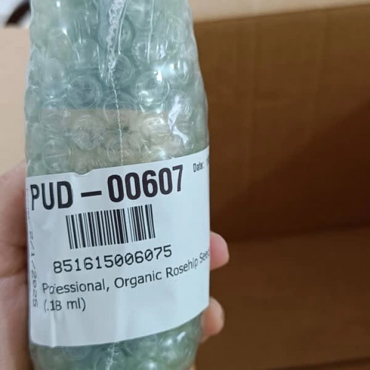 Масло семян шиповника органическое для стимуляции роста волос, Pura Dor