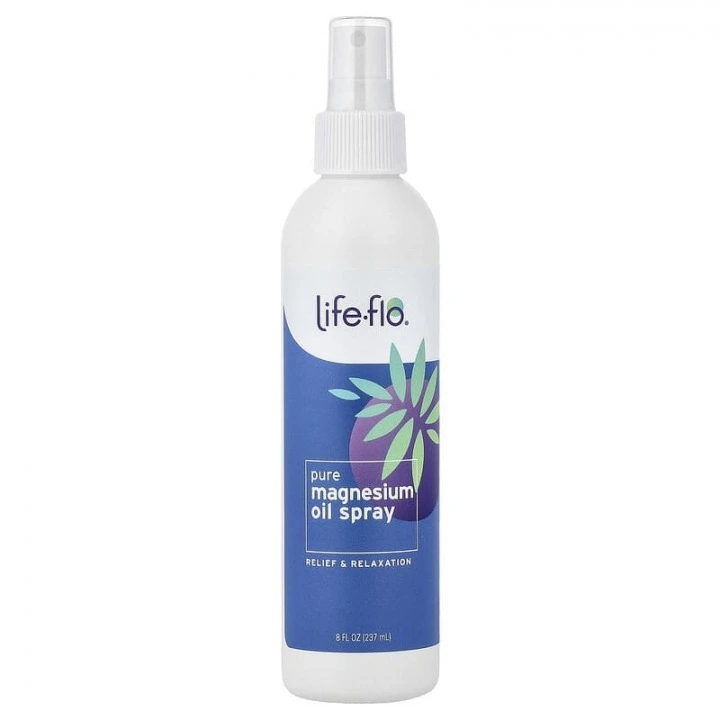Магниевое масло для стимуляции фолликулов и роста новых волос, Life-flo
