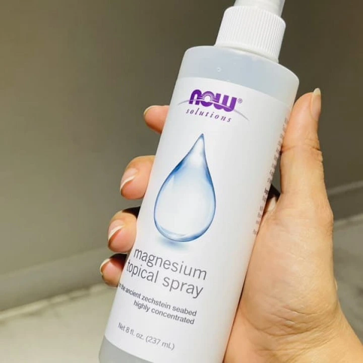 Spray z olejkiem magnezowym od wypadania i dla zwiększenia gęstości włosów, NOW Foods