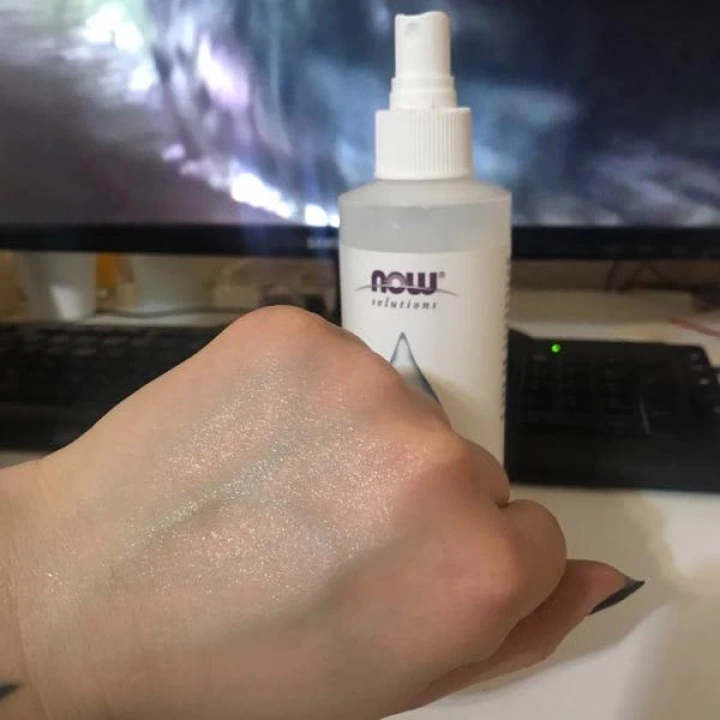 Spray z olejkiem magnezowym od wypadania i dla zwiększenia gęstości włosów, NOW Foods
