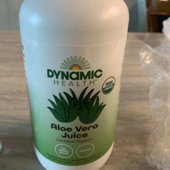 Сок алоэ органический для увлажнения и здоровья кожи головы, 946 мл, Dynamic Health