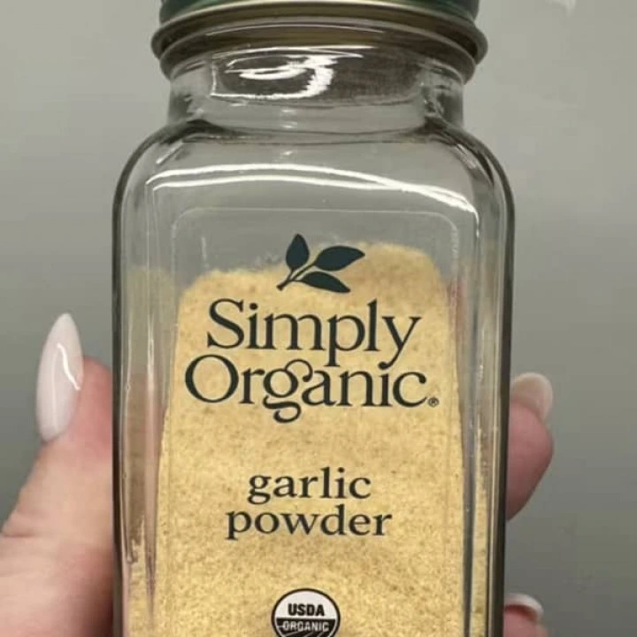 Proszek czosnkowy do masek i nalewek przeciw łysieniu, 103 g, Simply Organic