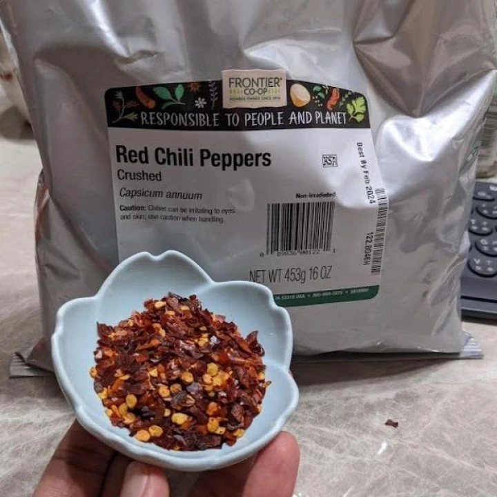 Mielony czerwony pieprz chili do domowych nalewek na łysienie i AGA, 453 g, Frontier Co-op