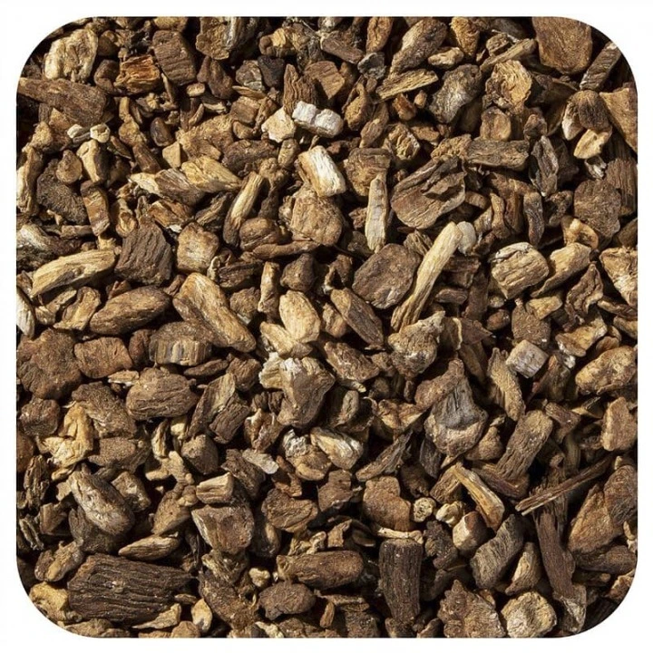 Korzeń łopianu organiczny do nalewek i odwarów przeciw wypadaniu włosów, 113 g, Starwest Botanicals
