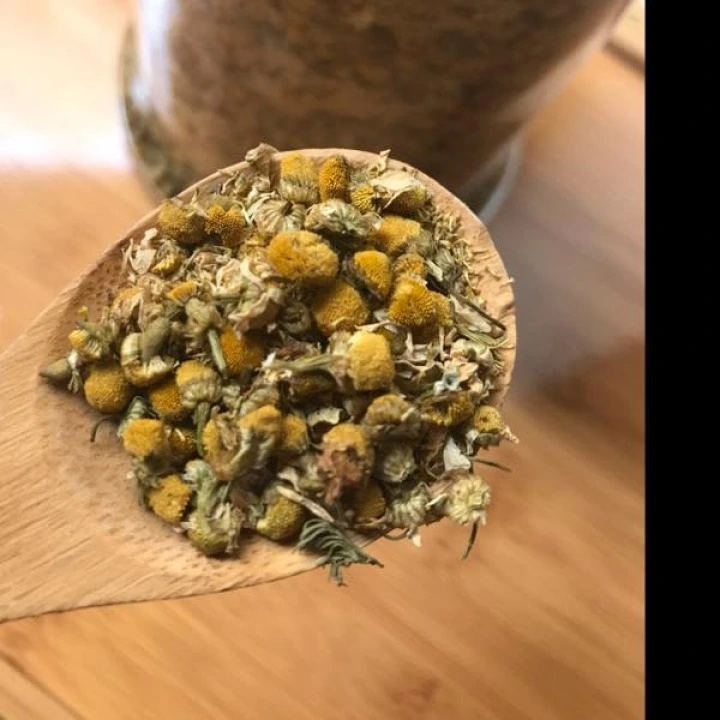 Kwiaty rumianku niemieckiego do odwarów, wzmacniających włosy, 453 g, Frontier Co-op