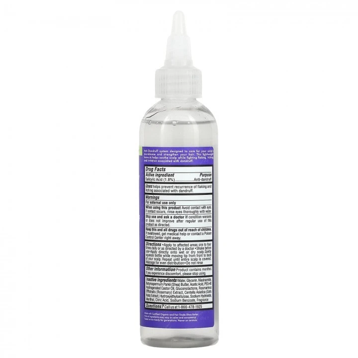 Lotion przeciwłupieżowy z kwasem salicylowym, В3, rozmarynem, mentolem, SheaMoisture