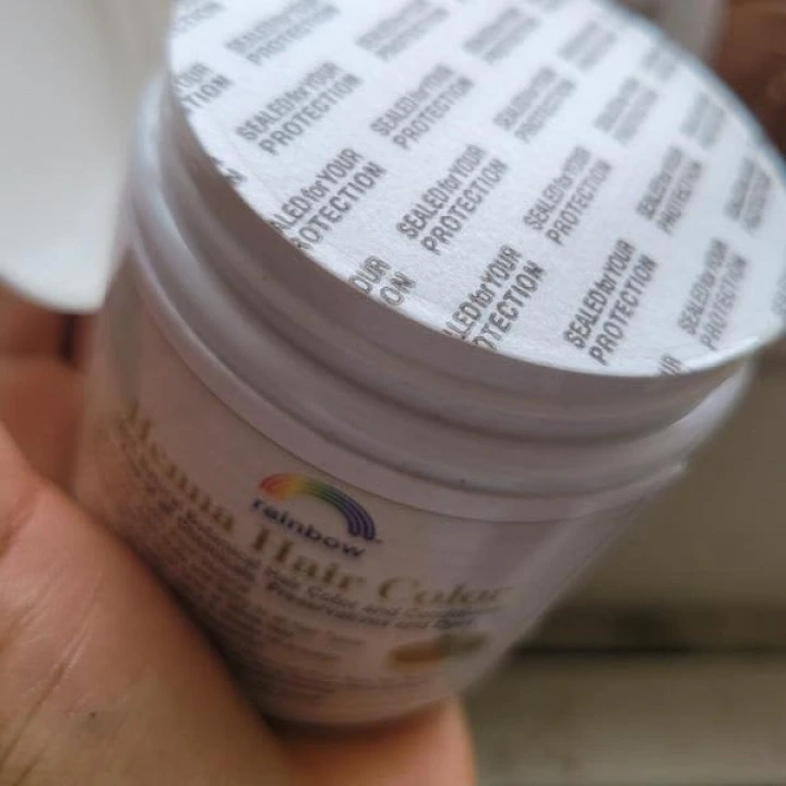 Henna bezbarwna do domowych masek: błysk, wzrost, objętość włosów, Rainbow Research