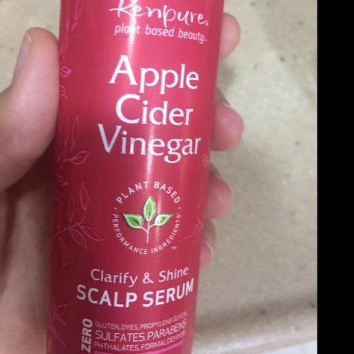 Serum do oczyszczania skóry głowy przy łupieżu z octem jabłkowym, aloesem i miętą, Renpure