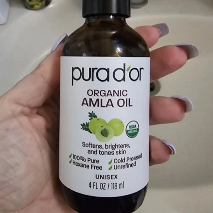 Масло АМЛЫ органическое для раздраженной и зудящей кожи головы, Pura Dor
