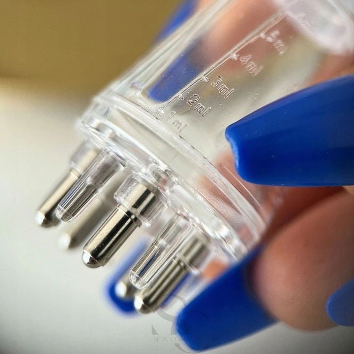 Aplikator-masażer do nakładania toników, wcierek i olejków na skórę głowy, 6 ml, SEOL