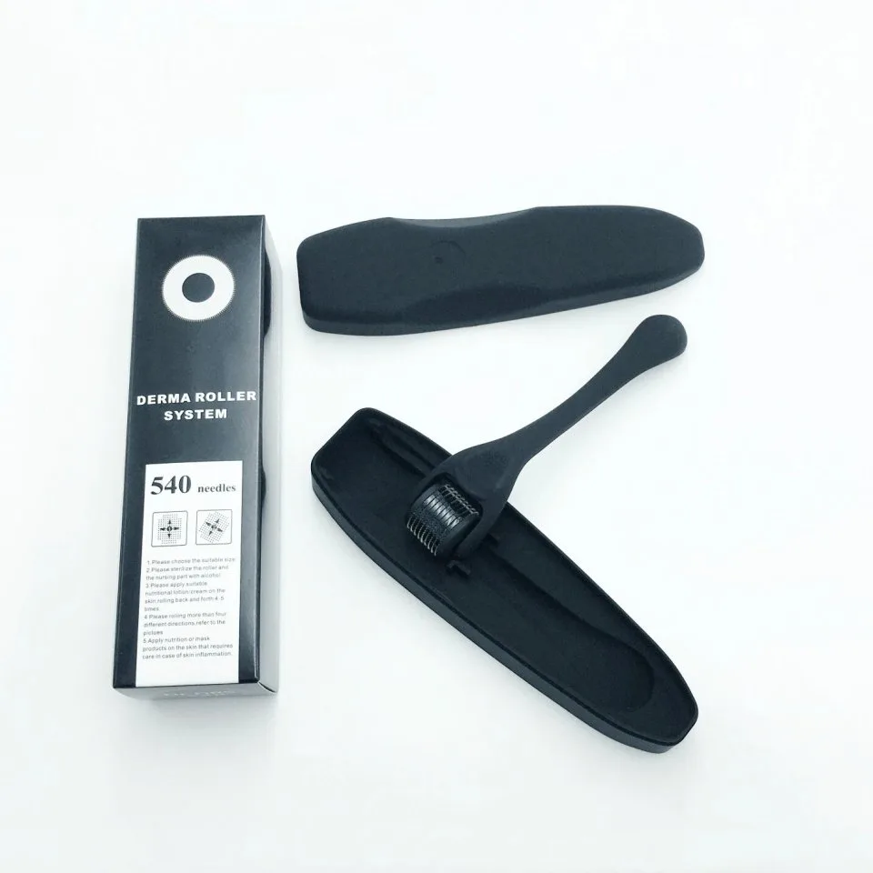 Дермароллер для активации роста волос на голове и бороде, 0,3 мм, Derma