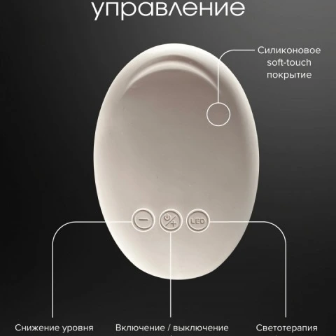Расческа 3 в 1 с вибромассажем, светотерапией, EMS-микротоками для волос, HoneyCare