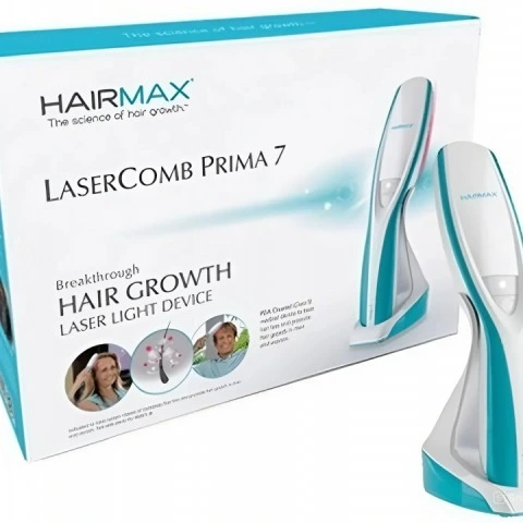 Лазерная оригинальная расческа для роста волос LaserComb Prima 7, HairMax