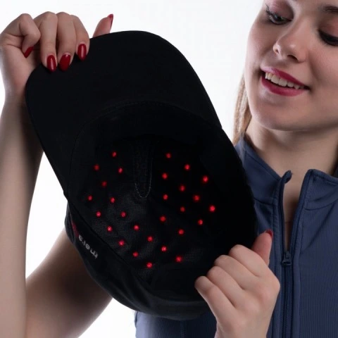Аппарат-кепка для фототерапии LED, активации роста новых волос LED Cap 150, TheraLight