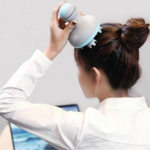 Вибромассажер для стимуляции роста волос Mini Head Massage M2, 6 режимов, Xiaomi
