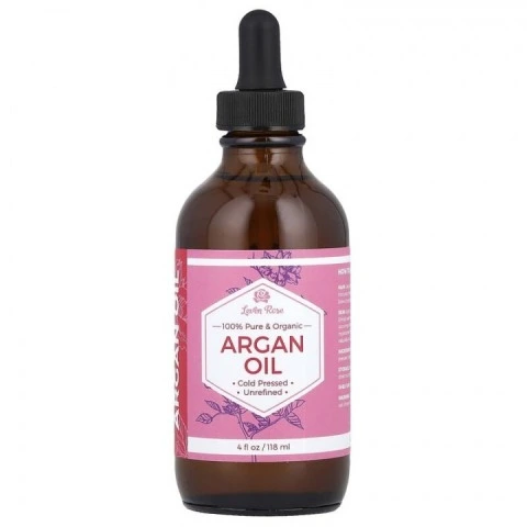 Olej arganowy organiczny do pielęgnacji i stymulacji wzrostu włosów, Leven Rose