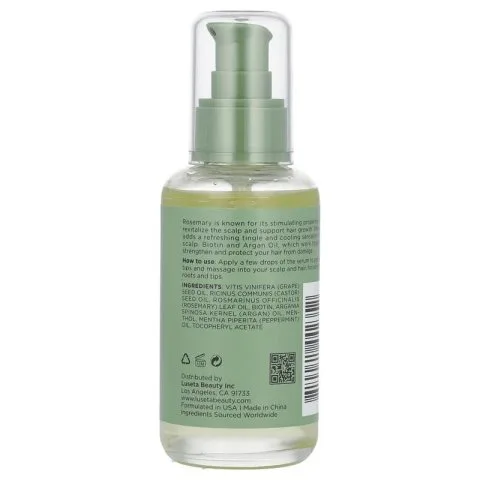 Укрепляющая сыворотка с розмарином, биотином, мятой, Luseta Beauty