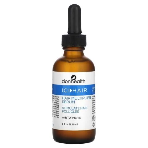 Сыворотка-мультипликатор для густоты волос с аргинином и травами, Zion Health