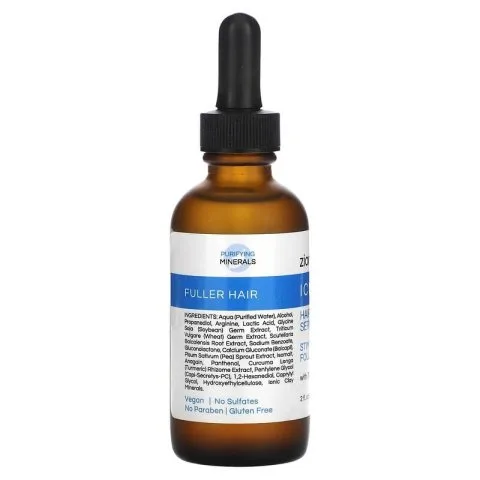 Сыворотка-мультипликатор для густоты волос с аргинином и травами, Zion Health