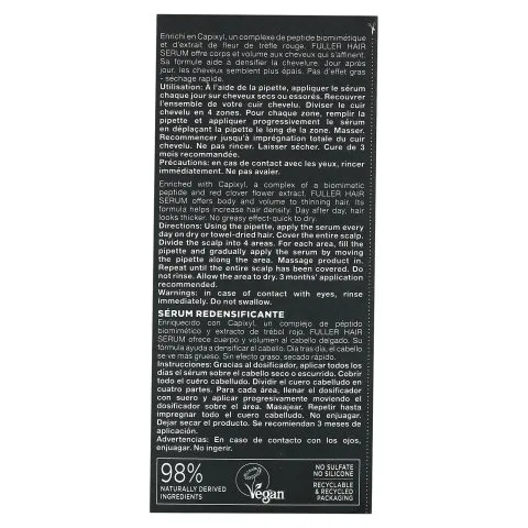 Сыворотка для повышения густоты волос с пептидами Capixyl, Lazartigue