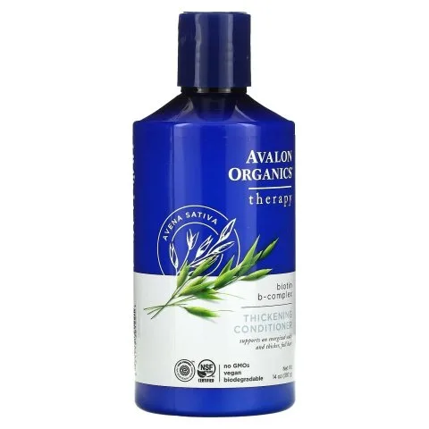 Кондиционер для густоты волос с алоэ, Сереноа, розмарином, биотином, Avalon Organics