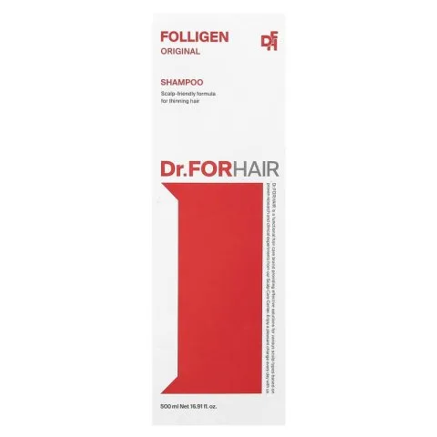 Шампунь от выпадения с биотином, Сереноа, цинком Folligen, Dr.ForHair