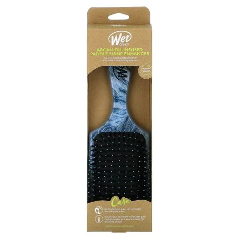 Расческа для распутывания, питания и блеска волос с аргановым маслом, Wet Brush