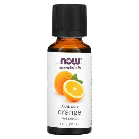 Эфирное масло апельсина при жирности, зуде и тусклости волос, NOW Foods