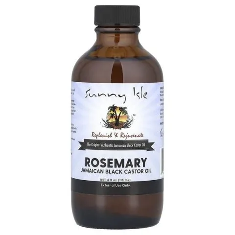 Масло ямайское черное касторовое с розмарином, Sunny Isle