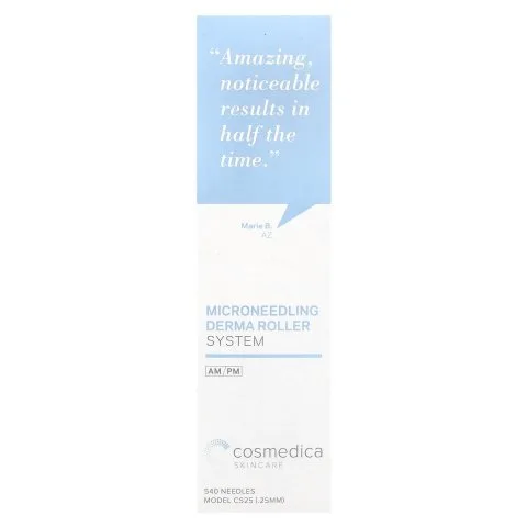 Дермароллер для активации роста и повышения густоты волос, Cosmedica Skincare