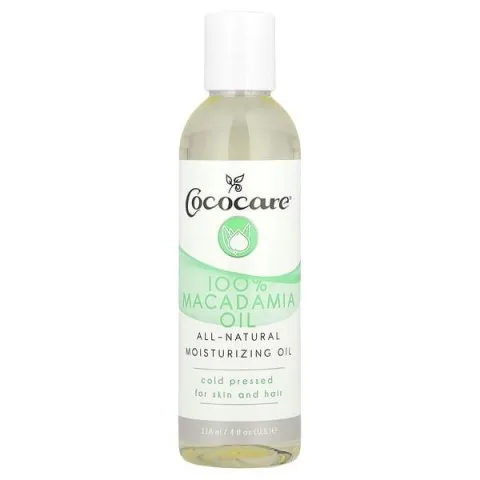 Масло ореха макадамии для увлажнения сухой кожи головы и волос, Cococare