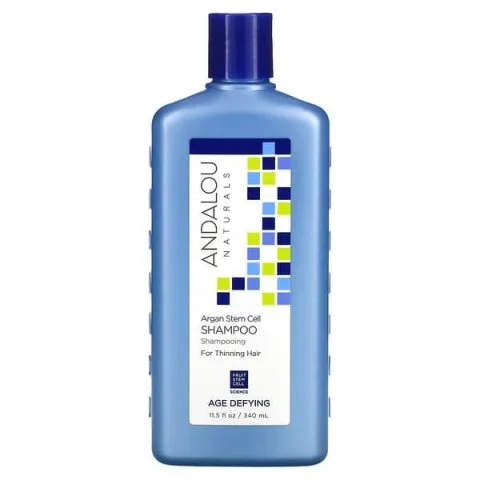 Шампунь антивозрастной от выпадения со стволовыми клетками, Andalou Naturals
