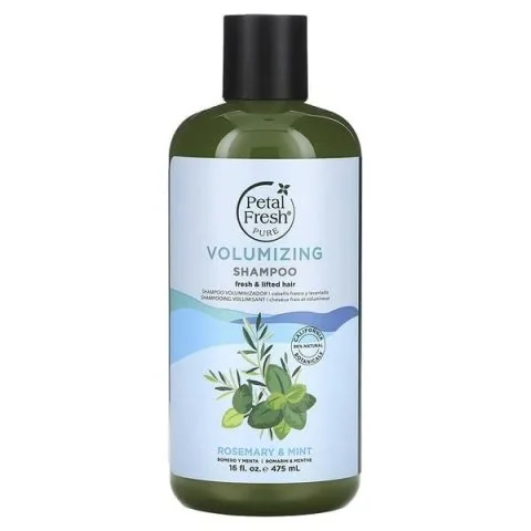 Шампунь с розмарином и мятой для объема волос, Petal Fresh