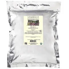 Листья мяты органические для активации роста новых волос, 454г, Starwest Botanicals