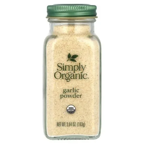 Порошок чеснока органический от выпадения и для роста волос, 103г, Simply Organic