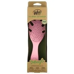 Расческа для распутывания и снижения ломкости, сечения волос, Go Green, Wet Brush
