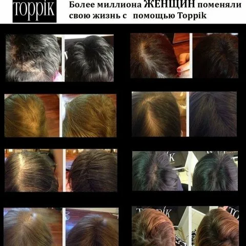 Аппликатор-распылитель для загущения тонких волос, Toppik