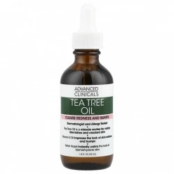 Масло с чайным деревом и розмарином при перхоти, выпадении волос, АГА, Advanced Clinicals