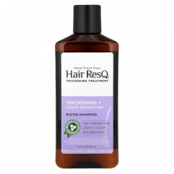 Шампунь для густоты и защиты цвета с мятой, розмарином, Сереноа, кофеином, Petal Fresh