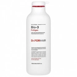 Szampon przeciw łysieniu, palma sabałowa, mięta, cebula, biotyna, kofeina Bio-3 Folligen, Dr.ForHair