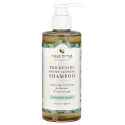 Szampon na łysienie, AGA z kofeiną, biotyną, palmą sabalową, olejem z dyni, B5, Tree To Tub