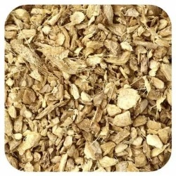 Korzeń imbiru organiczny do nalewek stymulujących wzrost włosów, 454 g, Starwest Botanicals