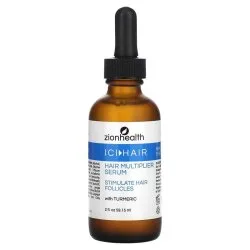 Сыворотка-мультипликатор для густоты волос с аргинином и травами, Zion Health